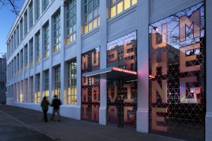 Building facade of Museum of the Moving Image 
