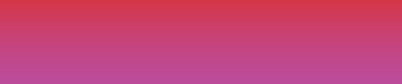 Red to prink gradient footer.